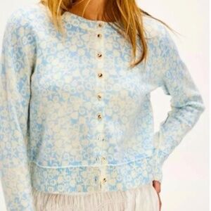NWOT Free People Nocturnal Patterned Cardigan